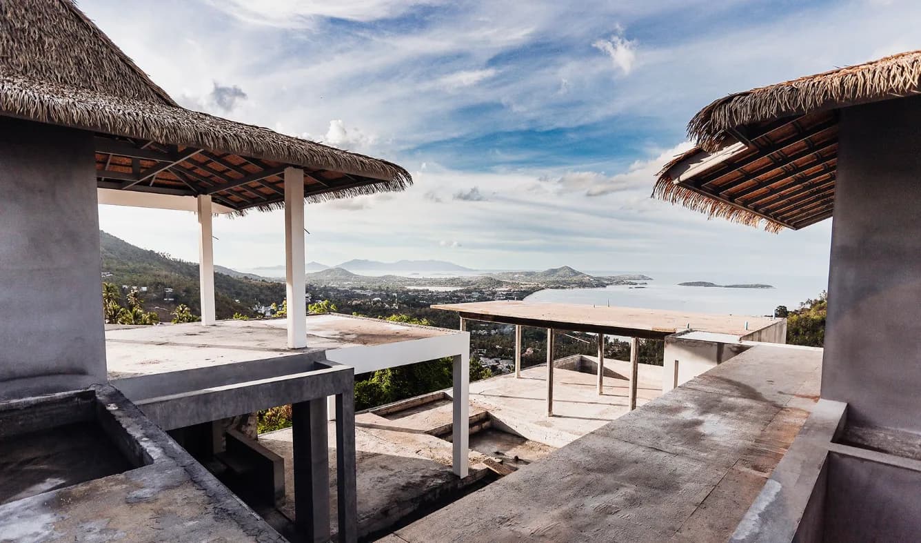 75% completed tropical 4 bedroom villa with amazing sea view in Chaweng Noi – VIL0422 — vignette 5