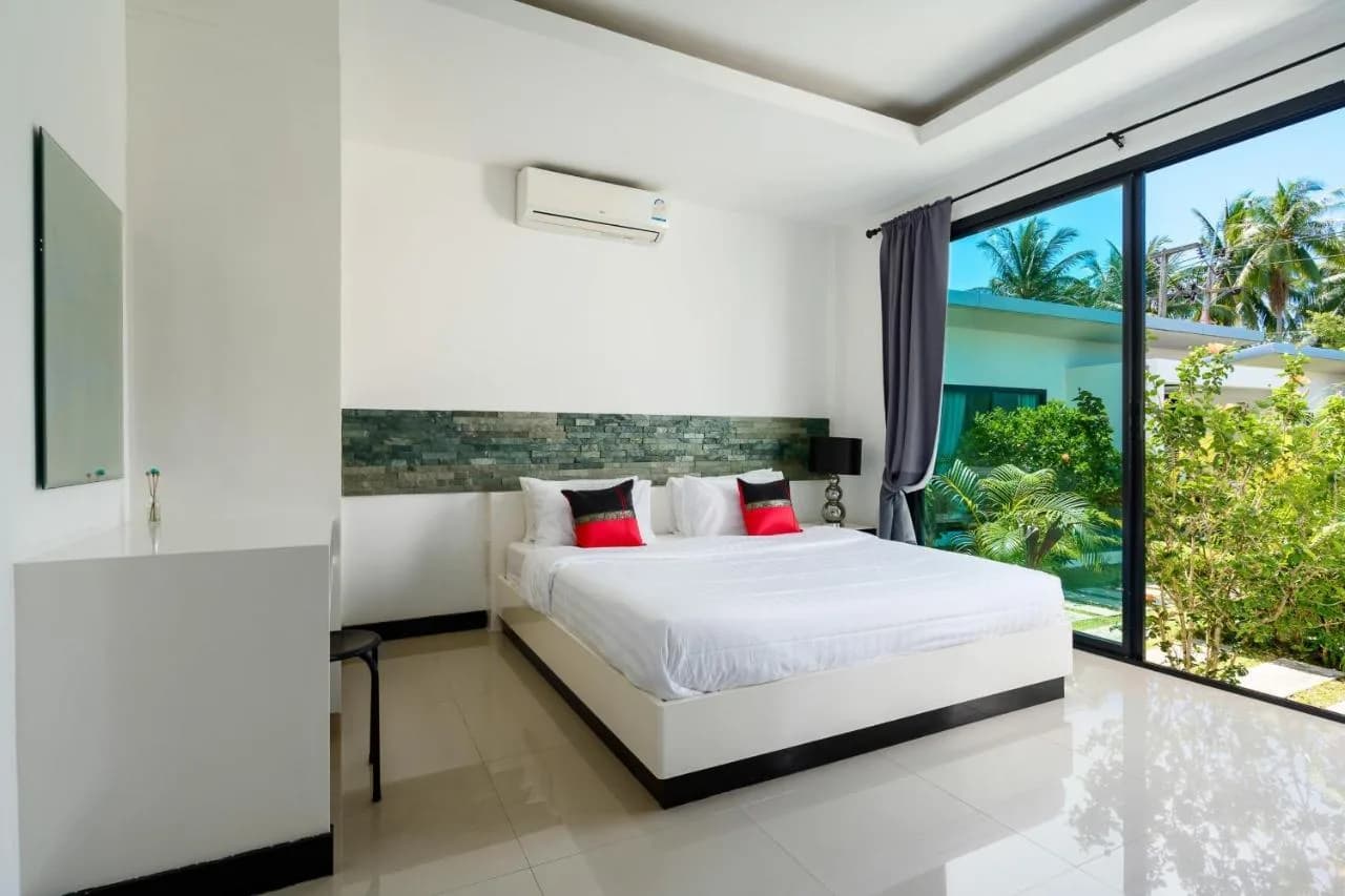 resort with a pool in a quite Maenam area – VIL0424 — vignette 5