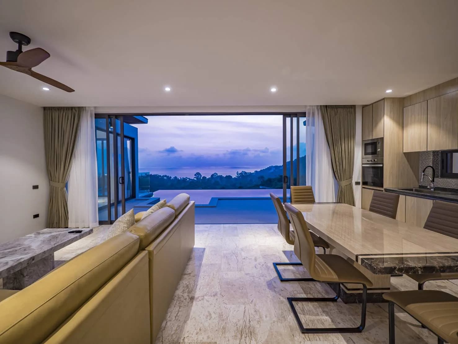 New ready to move in 3 bedroom villa with beautiful sea views in Chaweng Noi – VIL0425 — vignette 4