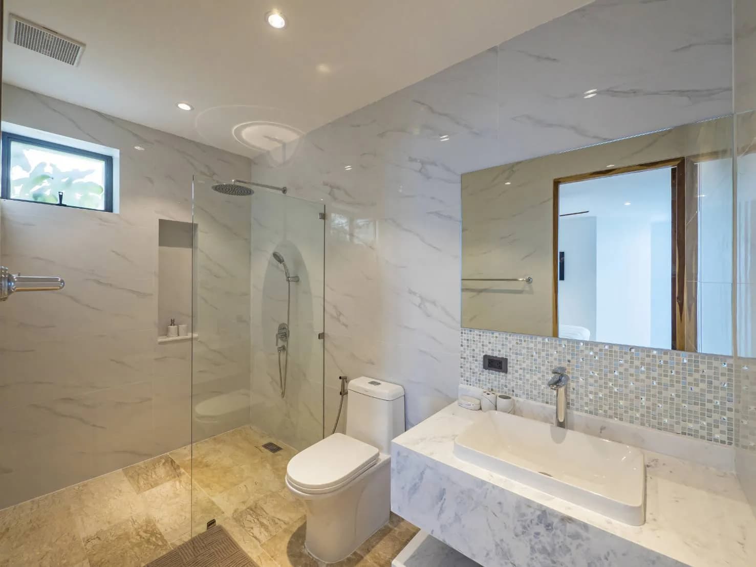 New ready to move in 3 bedroom villa with beautiful sea views in Chaweng Noi – VIL0425 — vignette 5