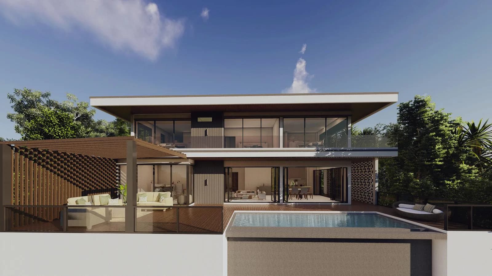Modern tropical 4 bedroom villas a short walk from Bang Por beach – VIL0426 — thumbnail 6