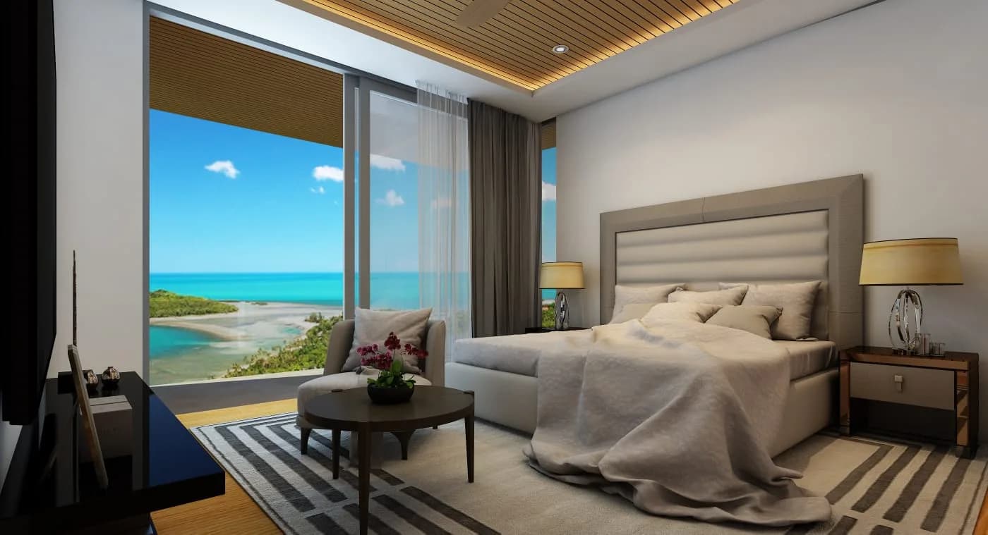 Breathtaking 4 bedroom villa with a million dollar sea view in Choeng Mon – VIL0427 — vignette 5
