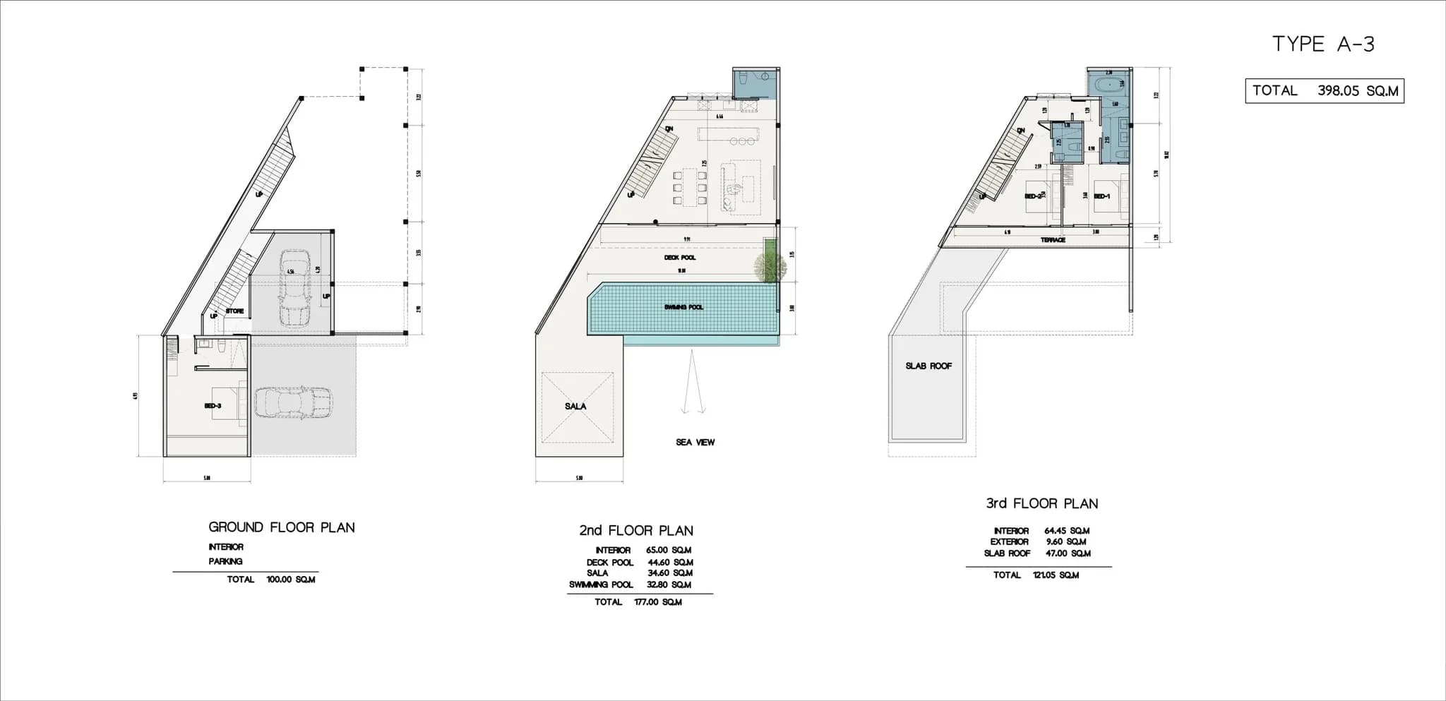 New project of contemporary 3 bedroom villas 10 minute walk from Chaweng Noi beach – VIL0433 — vignette 2