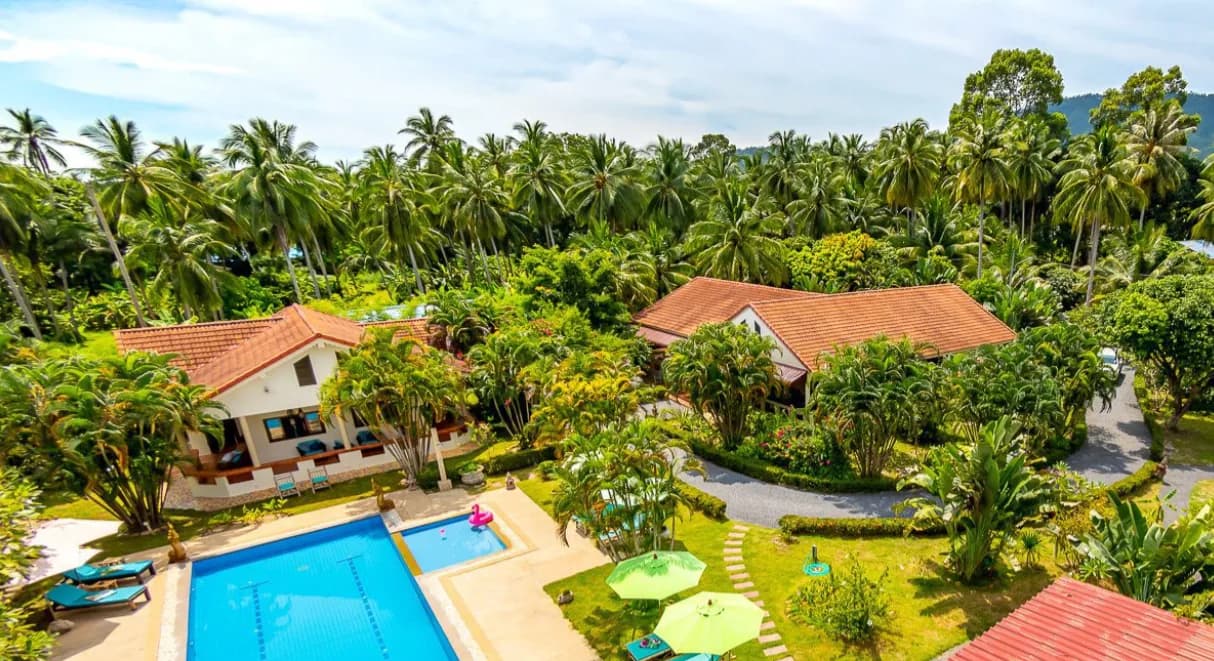 resort with a pool and gym in Bang Kao – VIL0436 — vue 1