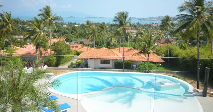 Huge 8 bedroom sea view villa in Bali style walking distance to Bangrak beach – VIL0443 — vignette 4