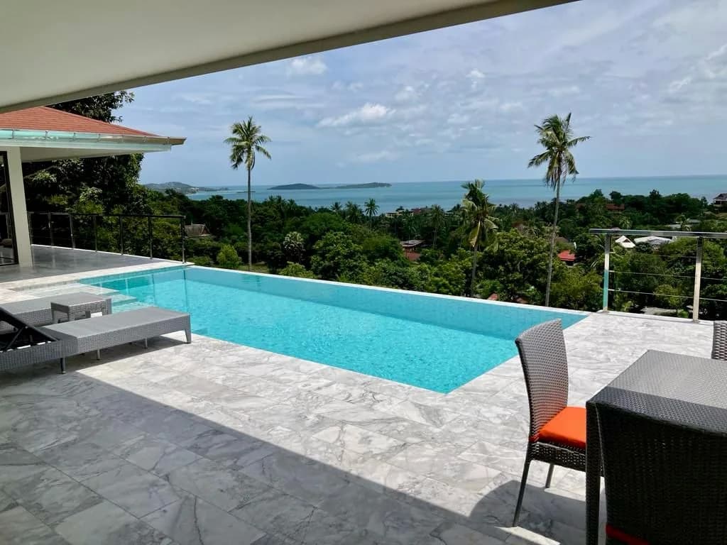 Modern 3 bedroom villa in a convenient location of Chaweng Noi hills – VIL0445 — vignette 3