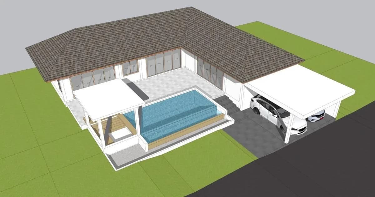 Bali style villa with a private pool and a large plot in Maenam – VIL0447 — vignette 2