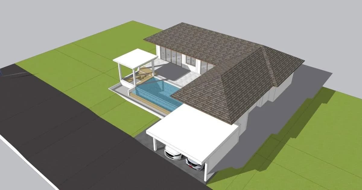 Bali style villa with a private pool and a large plot in Maenam – VIL0447 — vignette 5