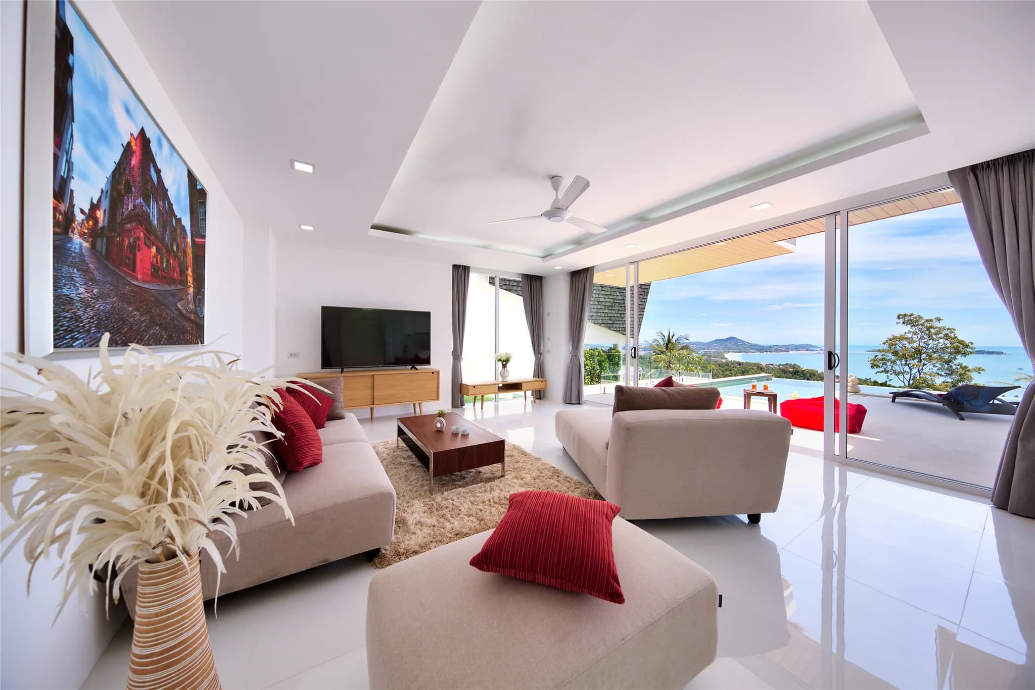 3 Bedroom private pool villa with stunning sea views in the secured residence in Chaweng Noi – VIL0451 — vignette 4