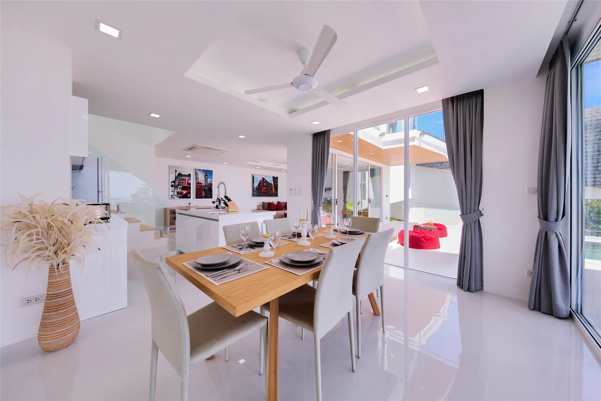 3 Bedroom private pool villa with stunning sea views in the secured residence in Chaweng Noi – VIL0451 — vignette 5