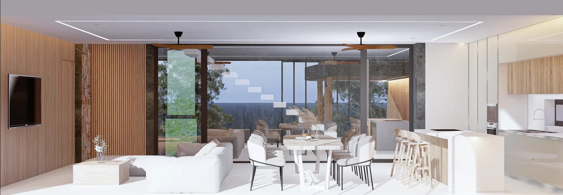Luxury and unique 4 bedroom villa with sea views in the secured residence in Maenam – VIL0453 — vignette 6