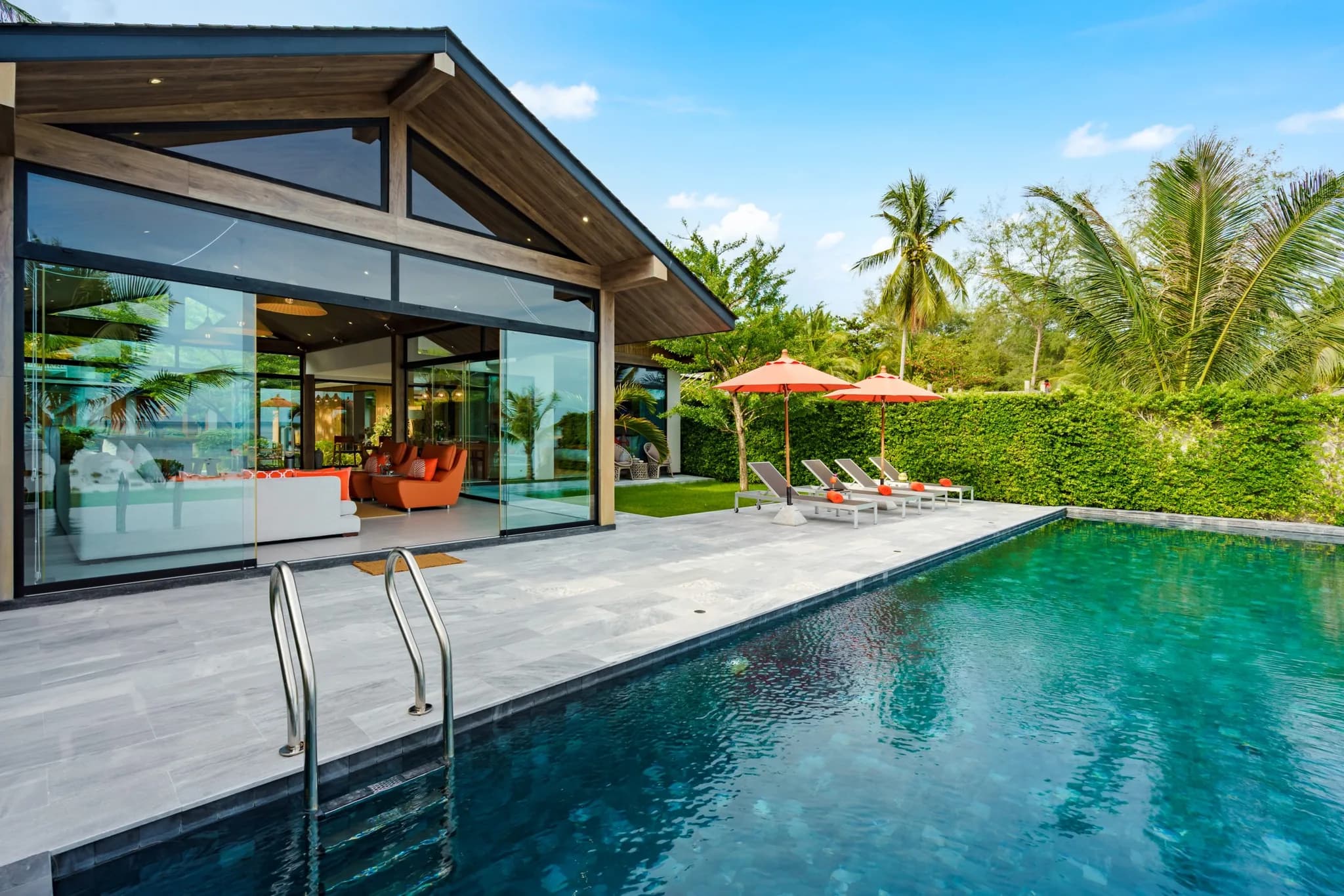 Modern 5 bedroom beachfront villa in Baan Talay Beach – VIL0454 — vignette 2