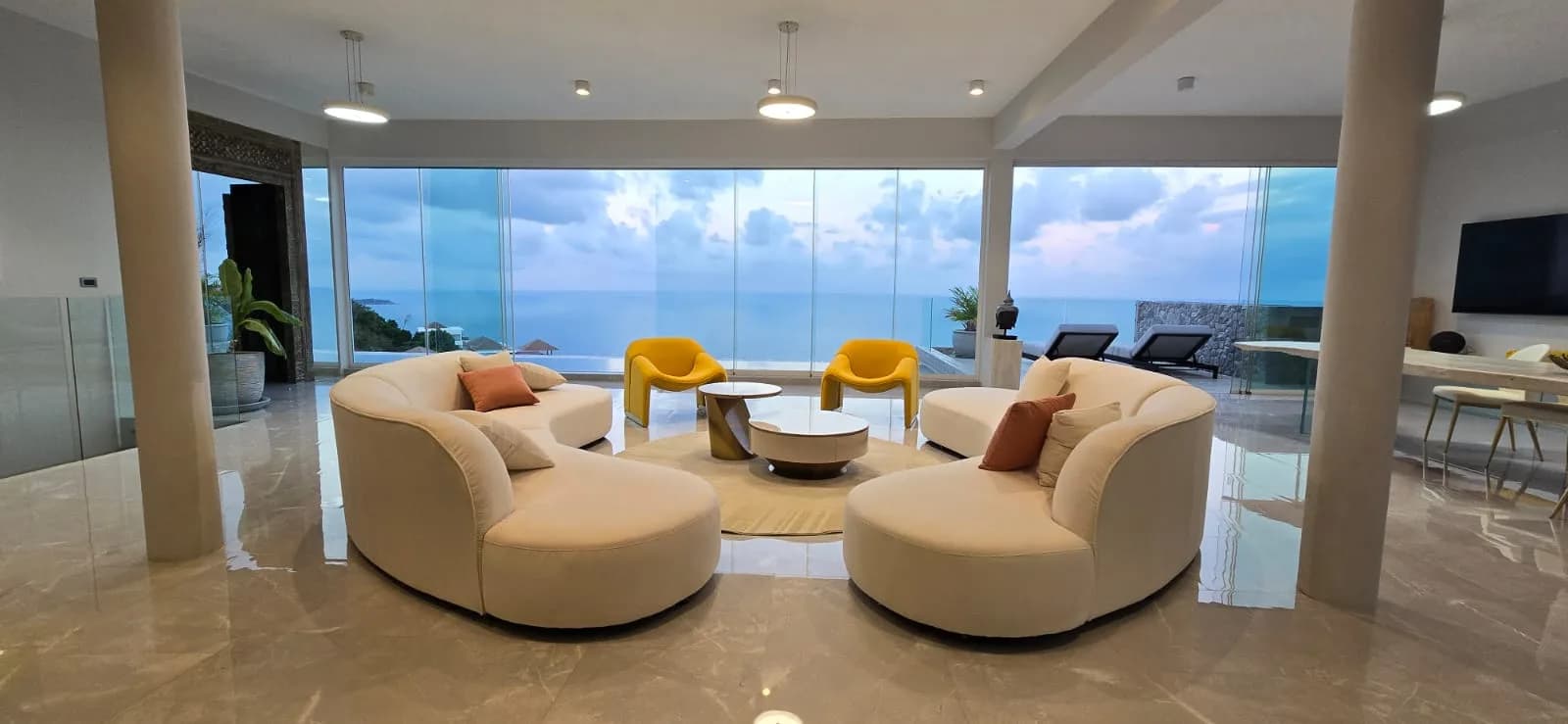 Newly built magnificent 5 bedroom villa with breathtaking sea views in Chaweng Noi – VIL0458 — thumbnail 3