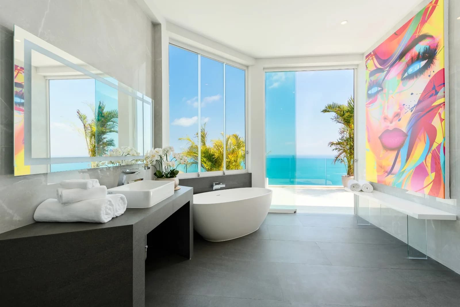 Newly built magnificent 5 bedroom villa with breathtaking sea views in Chaweng Noi – VIL0458 — thumbnail 6