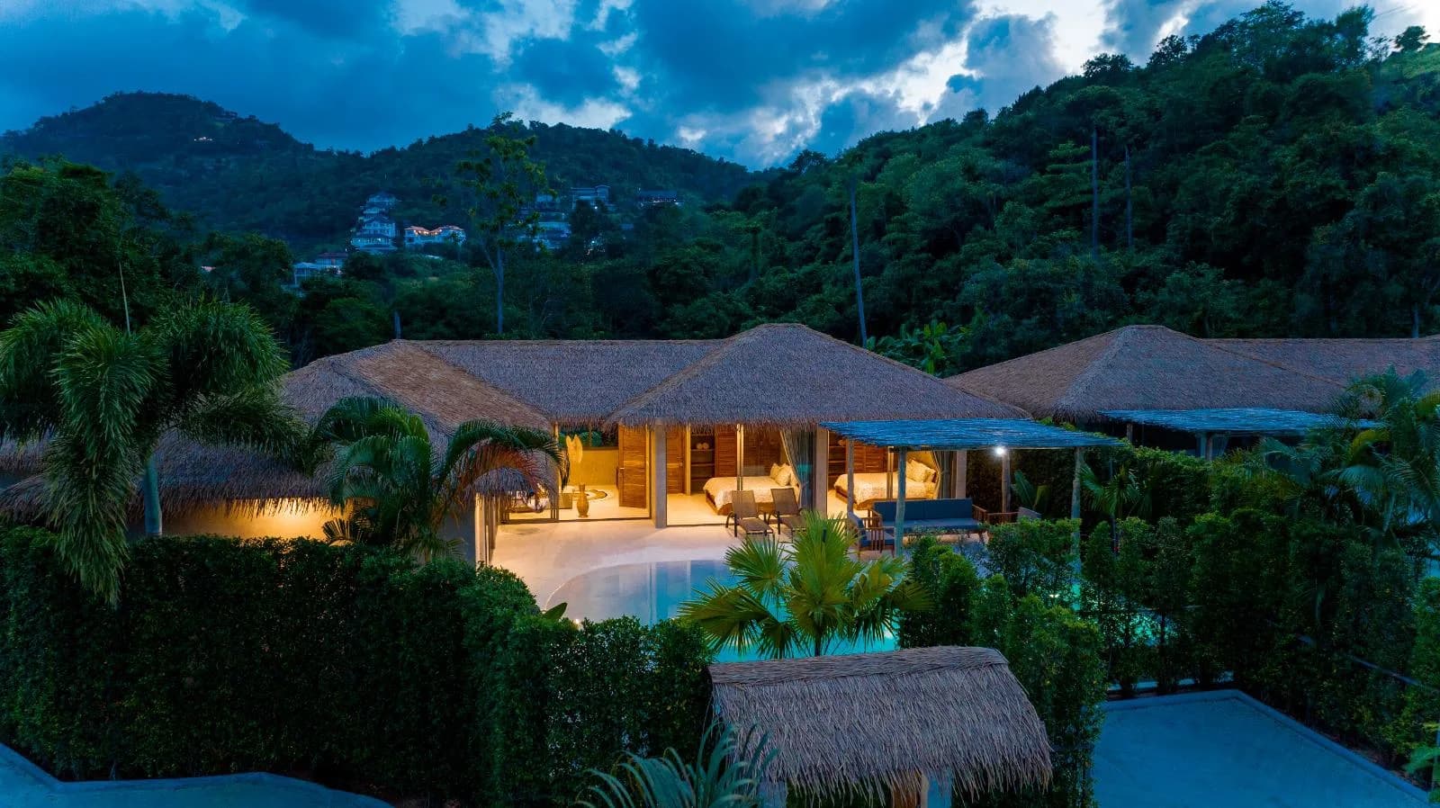 Ready to move in 3 bedroom Bali style villa with a private pool in Bophut – VIL0459 — vignette 3