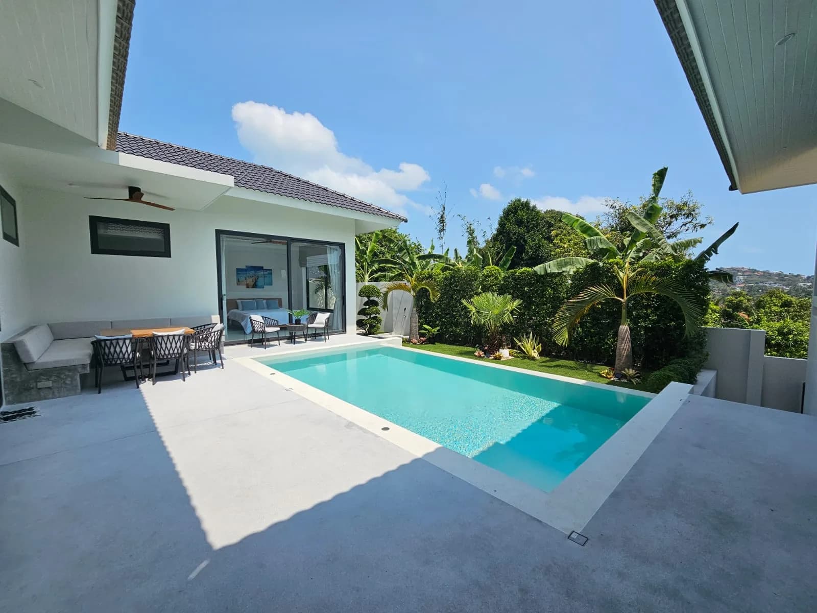 Newly build 3 bedroom villa with a private pool 5 minute drive from the beach in Plai Laem area – VIL0468 — vignette 2