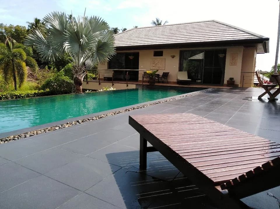 Magnificent resort on a large plot 10 minute drive from Maenam beach – VIL0471 — vignette 2