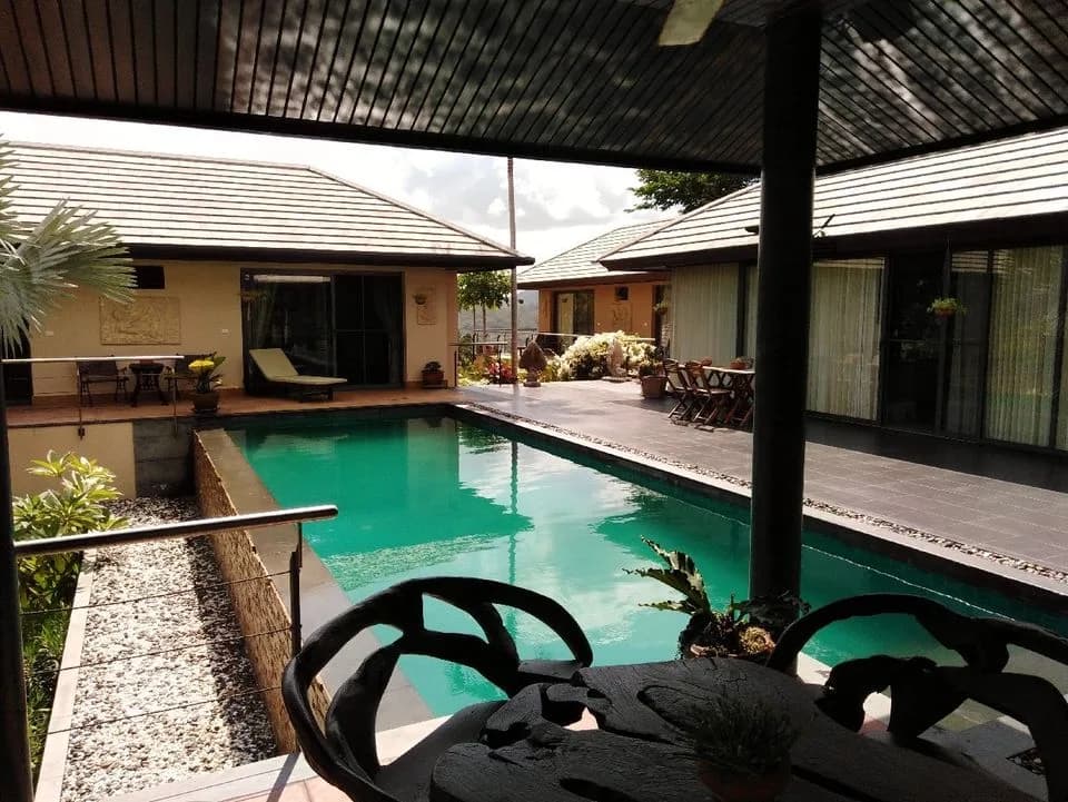 Magnificent resort on a large plot 10 minute drive from Maenam beach – VIL0471 — vignette 3