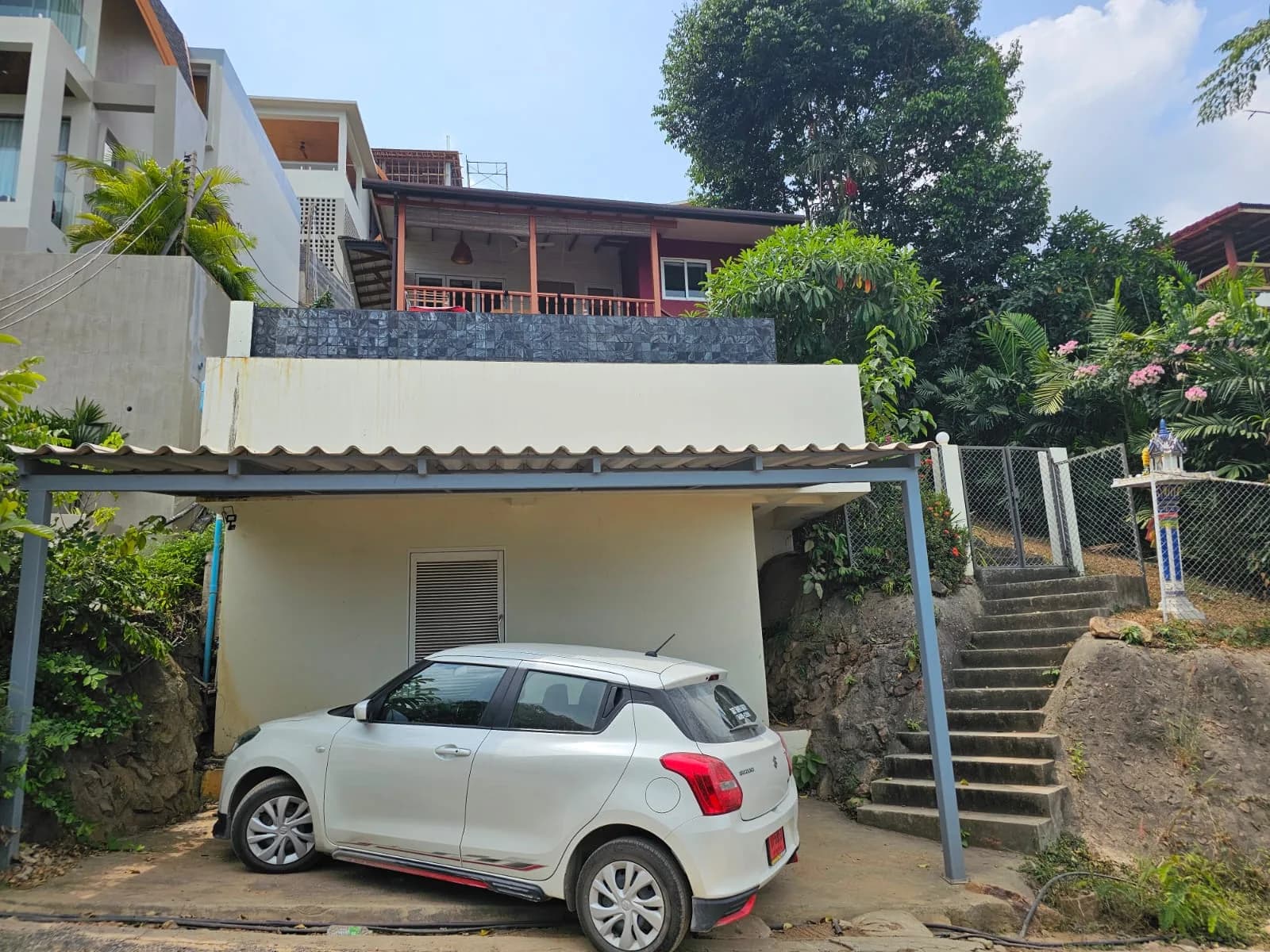 2 bedroom sea view villa with a pool 250 meter from Bang Por beach – VIL0473 — vue 1