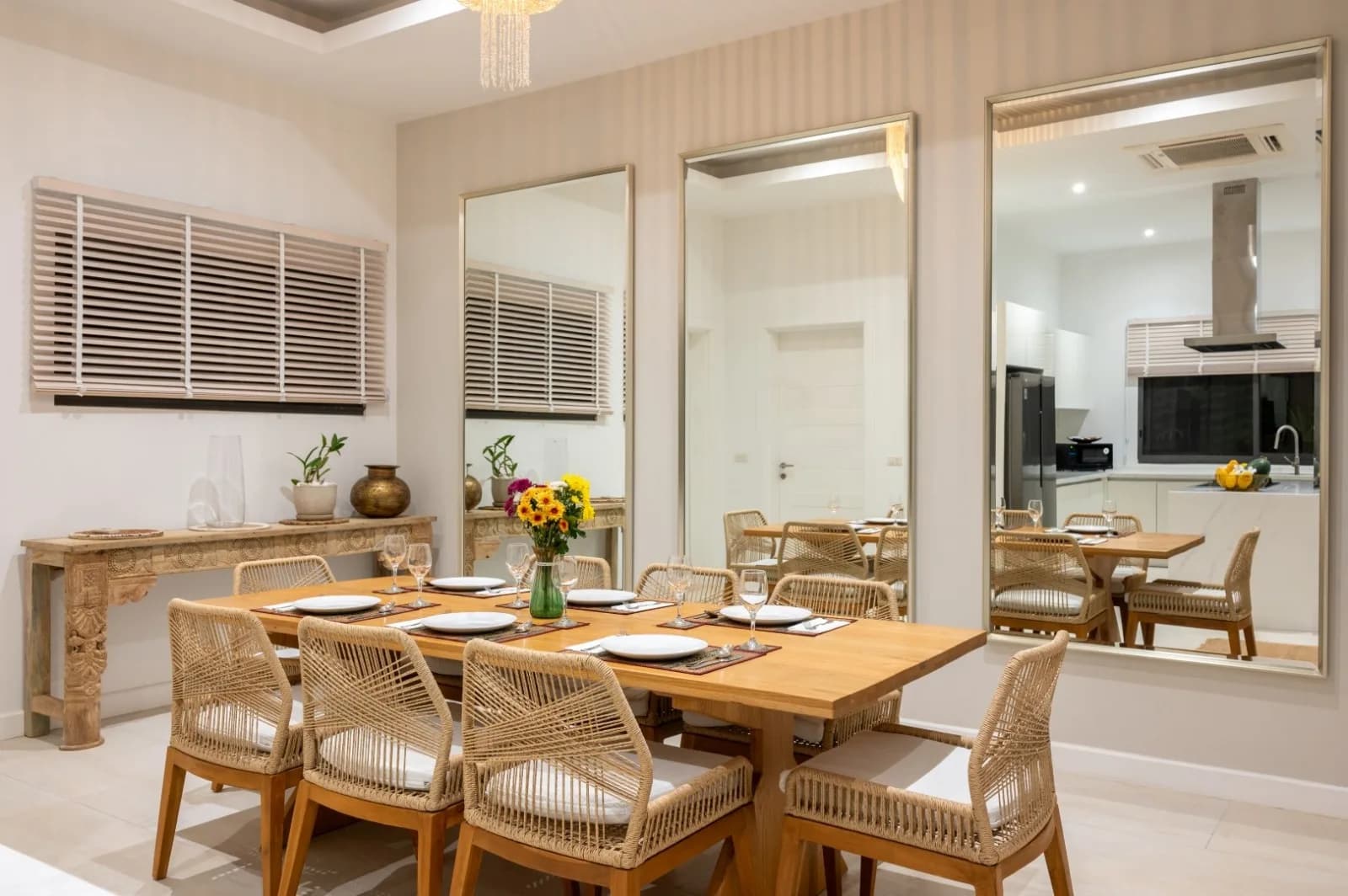 Magnificent 4 bedroom villa in a gated residence walking distance to Choeng Mon beach – VIL0481 — vignette 4