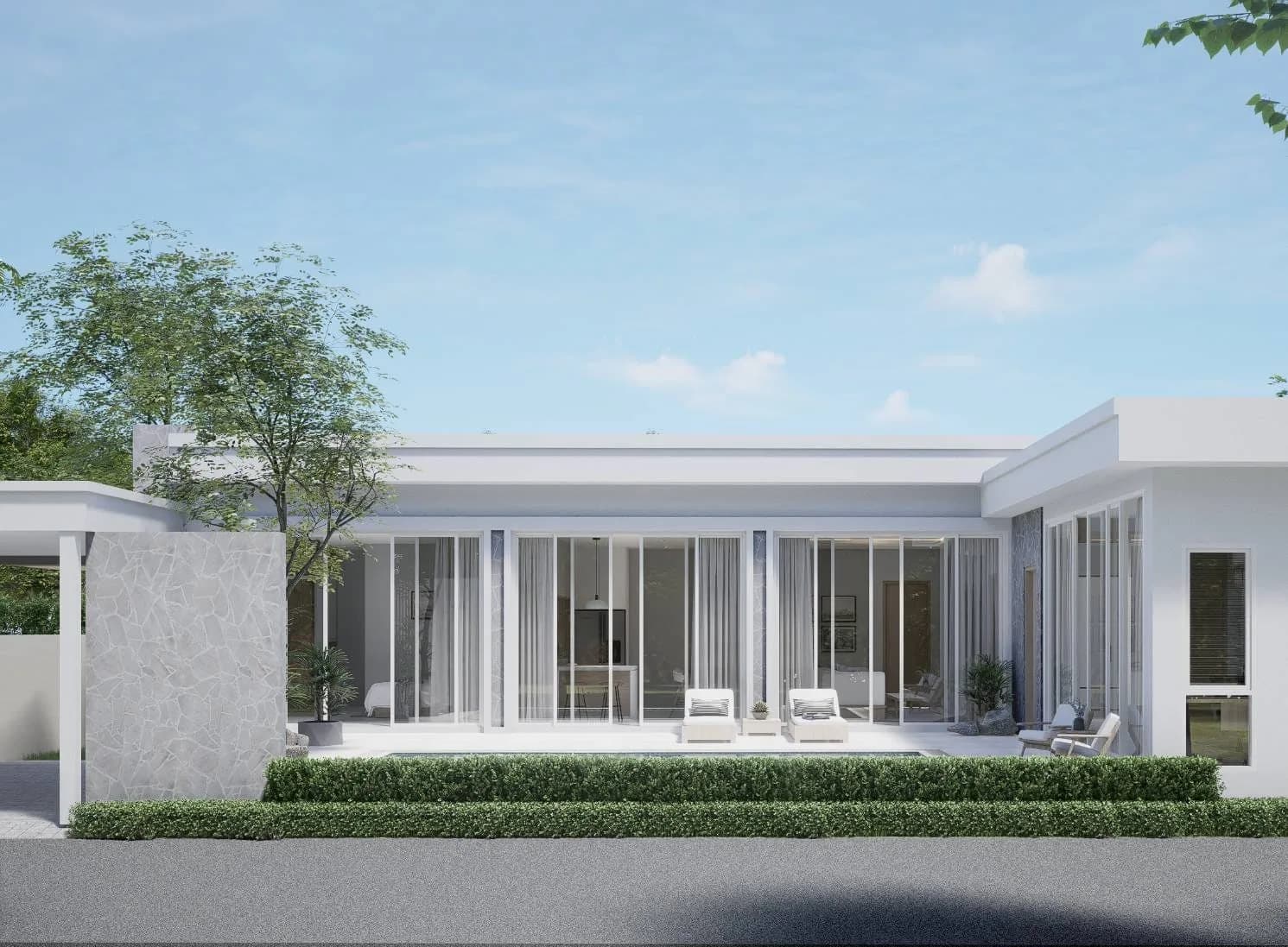 3 bedroom private pool villa in Lamai close to International School – VIL0491 — vignette 2