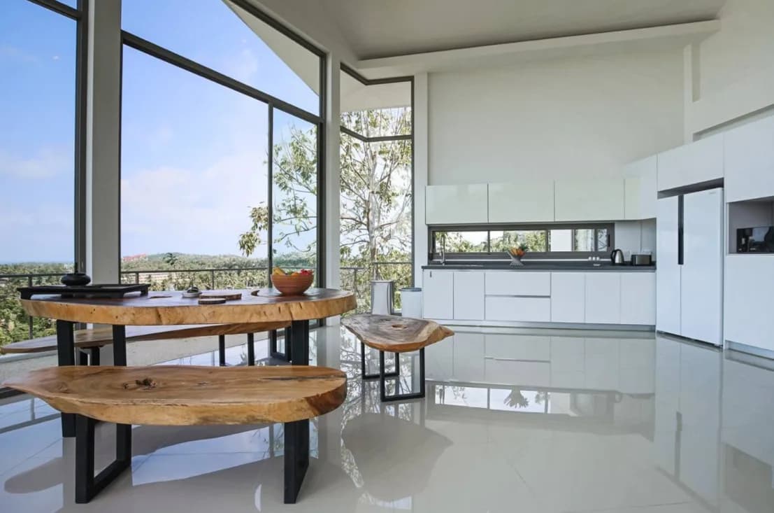 Huge 4 bedroom villa with a sea view and pool + separate entrance 2 bedroom apartment in Plai Laem – VIL0494 — vignette 4