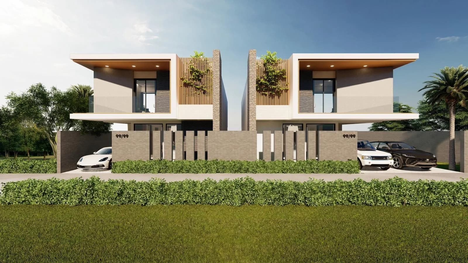 3 Bedroom villa with a pool walking distance to Plai Laem beach – VIL0497 — vue 1