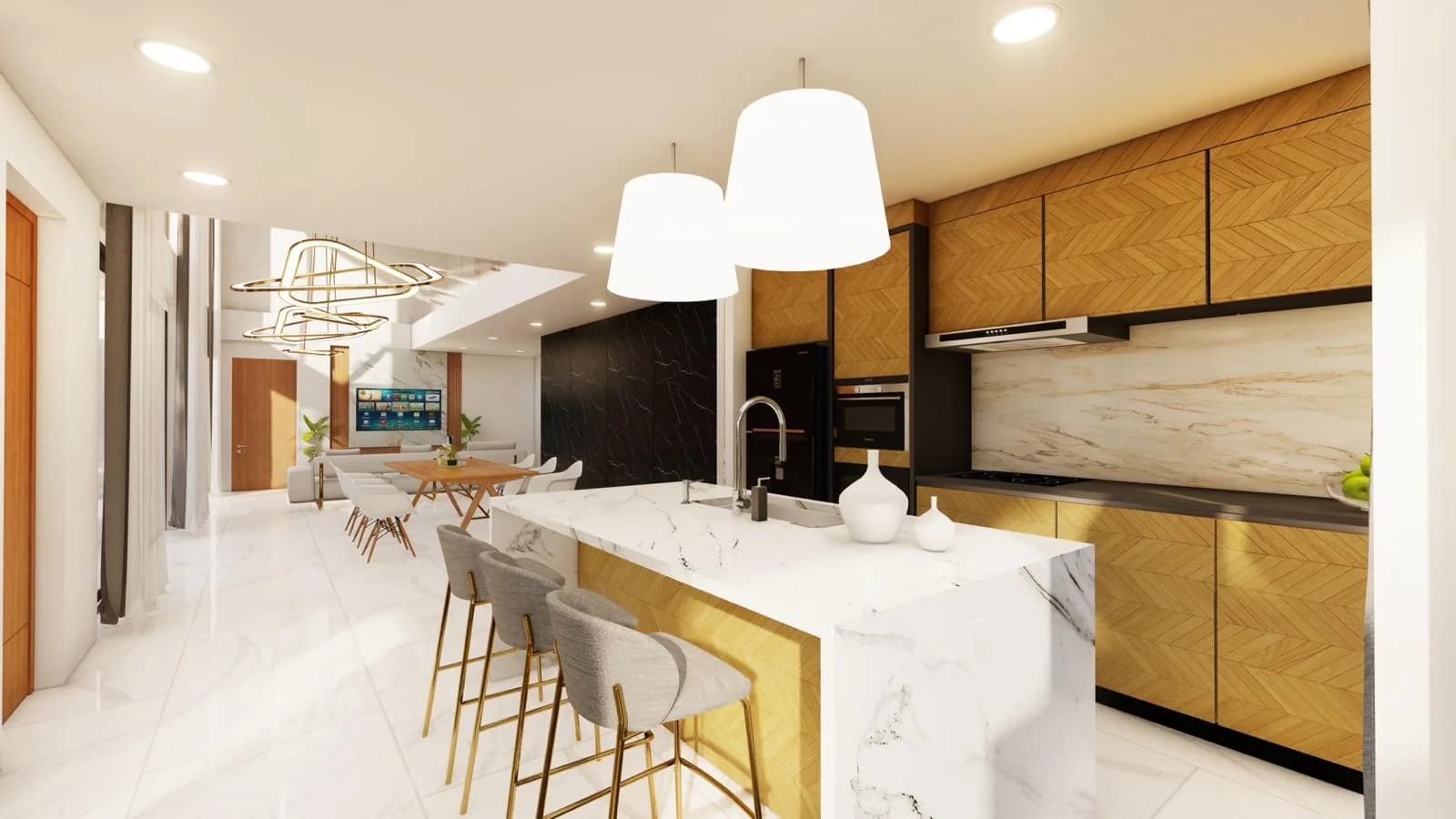 3 Bedroom villa with a pool walking distance to Plai Laem beach – VIL0497 — vignette 3