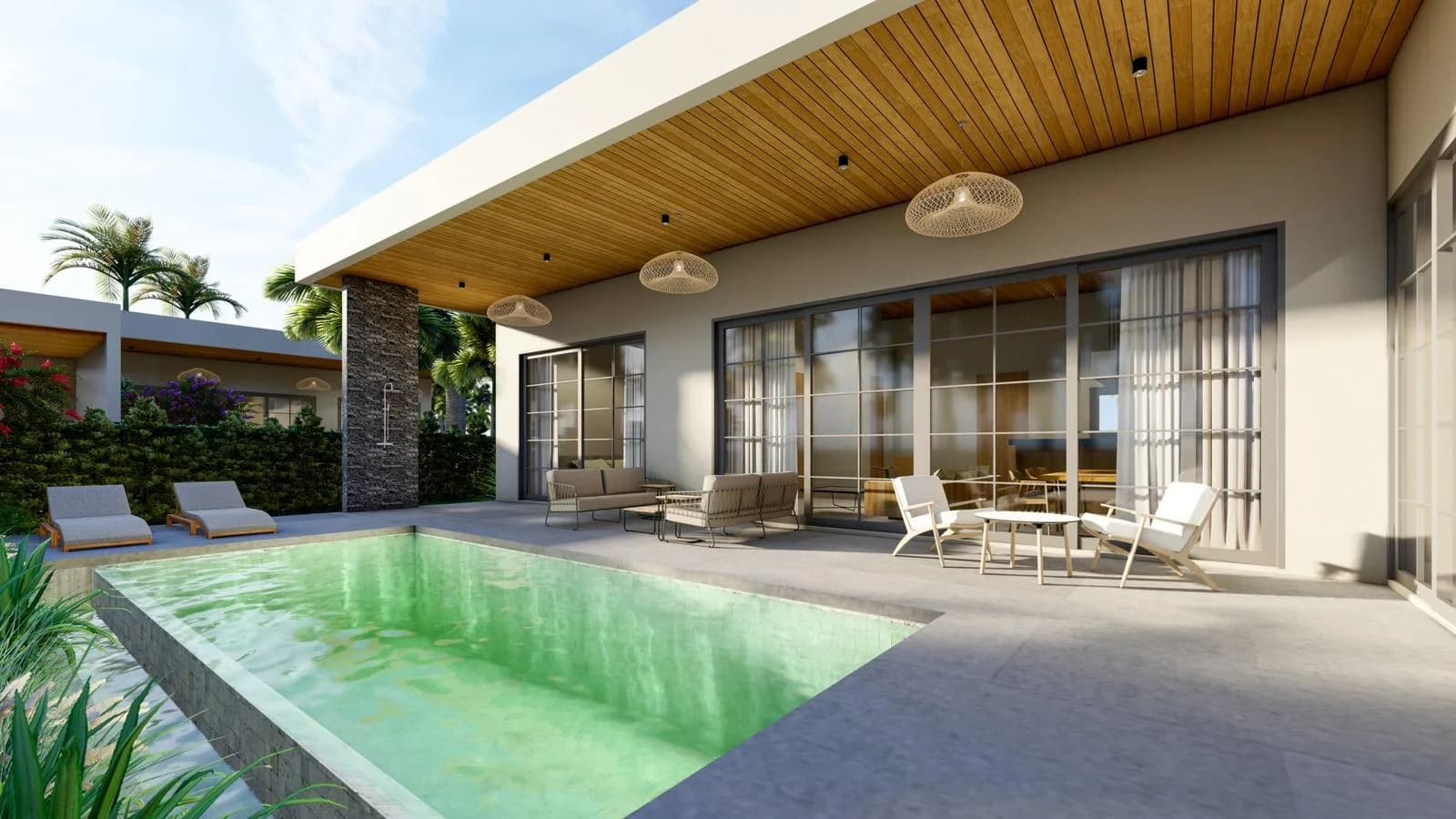 2,3 and 4 bedroom villas with a private pool in Maenam area – VIL0502 — vignette 2