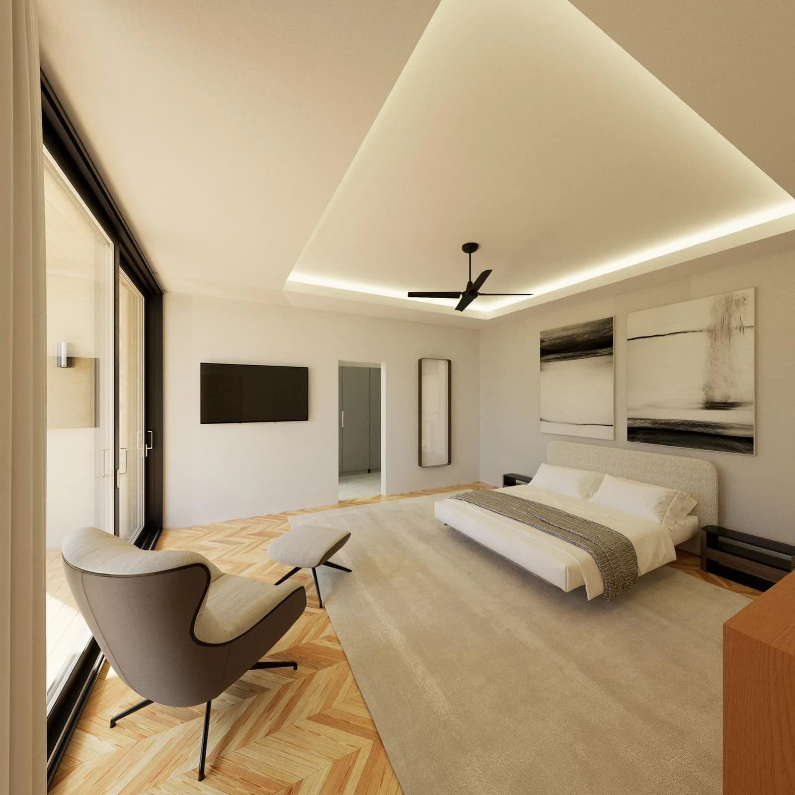 Modern 2 bedroom villa with a sea view in a secluded area of Lipa Noi – VIL0505 — vignette 3