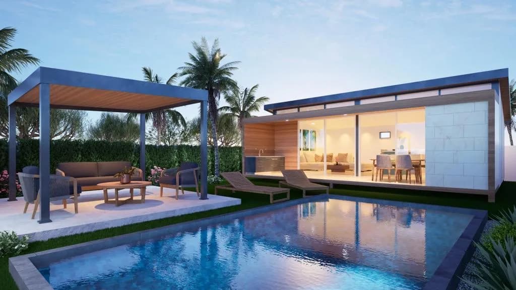 Eco friendly 1 and 2 bedroom private pool villas in central area walking distance to Bophut beach – VIL0508 — thumbnail 3