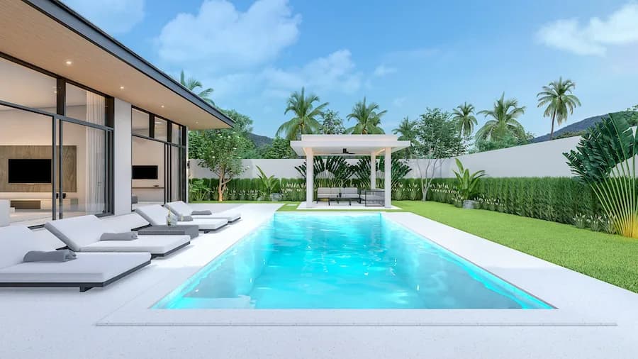 2,3,4 bedroom private pool villas in Bali style in a high demand Bophut area – VIL0510 — vignette 2