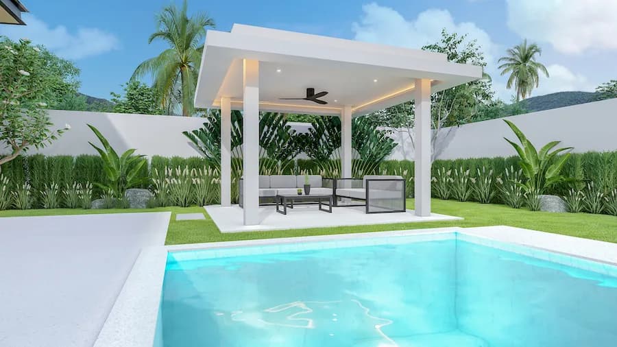 2,3,4 bedroom private pool villas in Bali style in a high demand Bophut area – VIL0510 — vignette 4