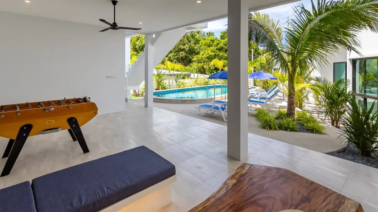 Small resort with a partial sea view in Lamai – VIL0520 — vignette 6