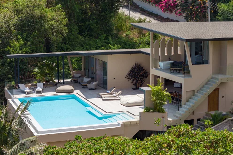 Breathtaking 4 bedroom villa with a private pool and sea views in Bophut – VIL0523 — vignette 2