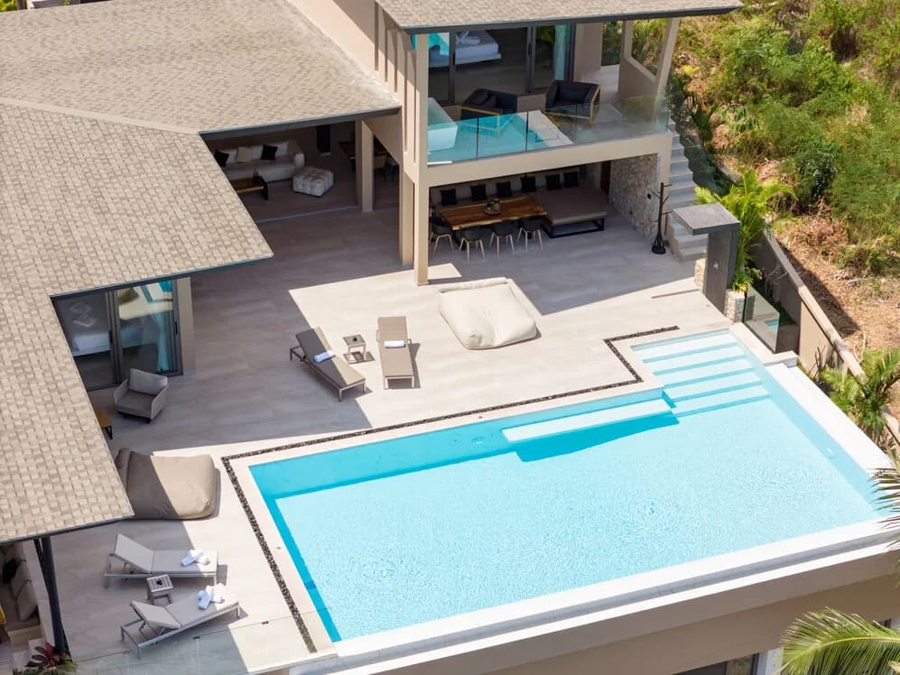 Breathtaking 4 bedroom villa with a private pool and sea views in Bophut – VIL0523 — vignette 3