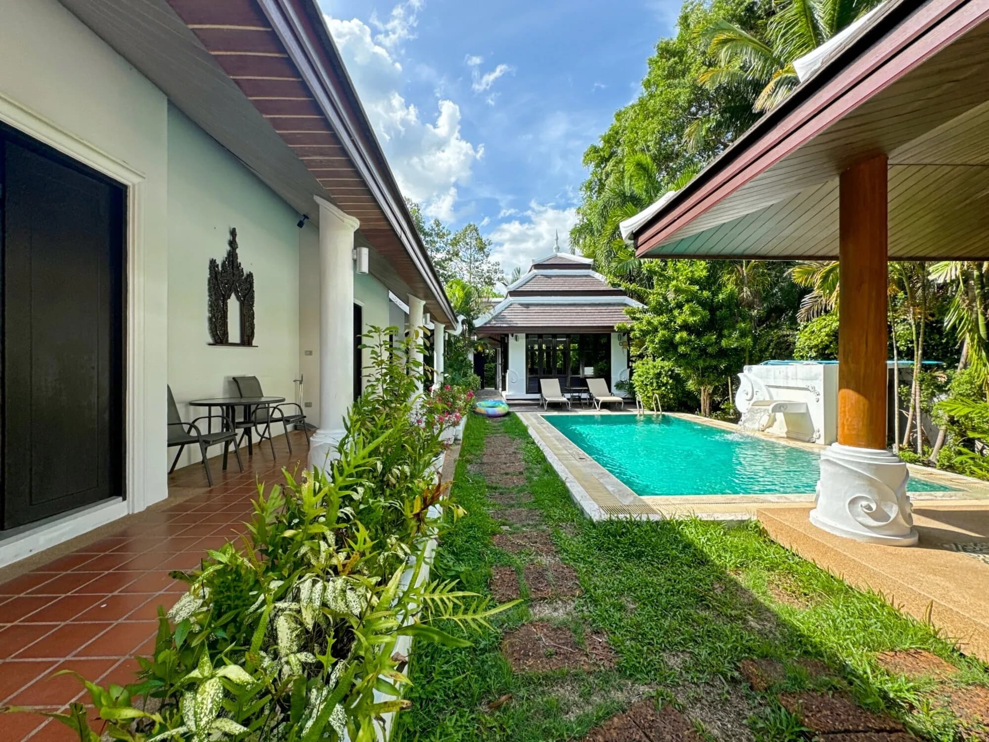 Balinese style 3 bedroom villa 100 meters from Bang Kao beach – VIL0524 — vignette 3