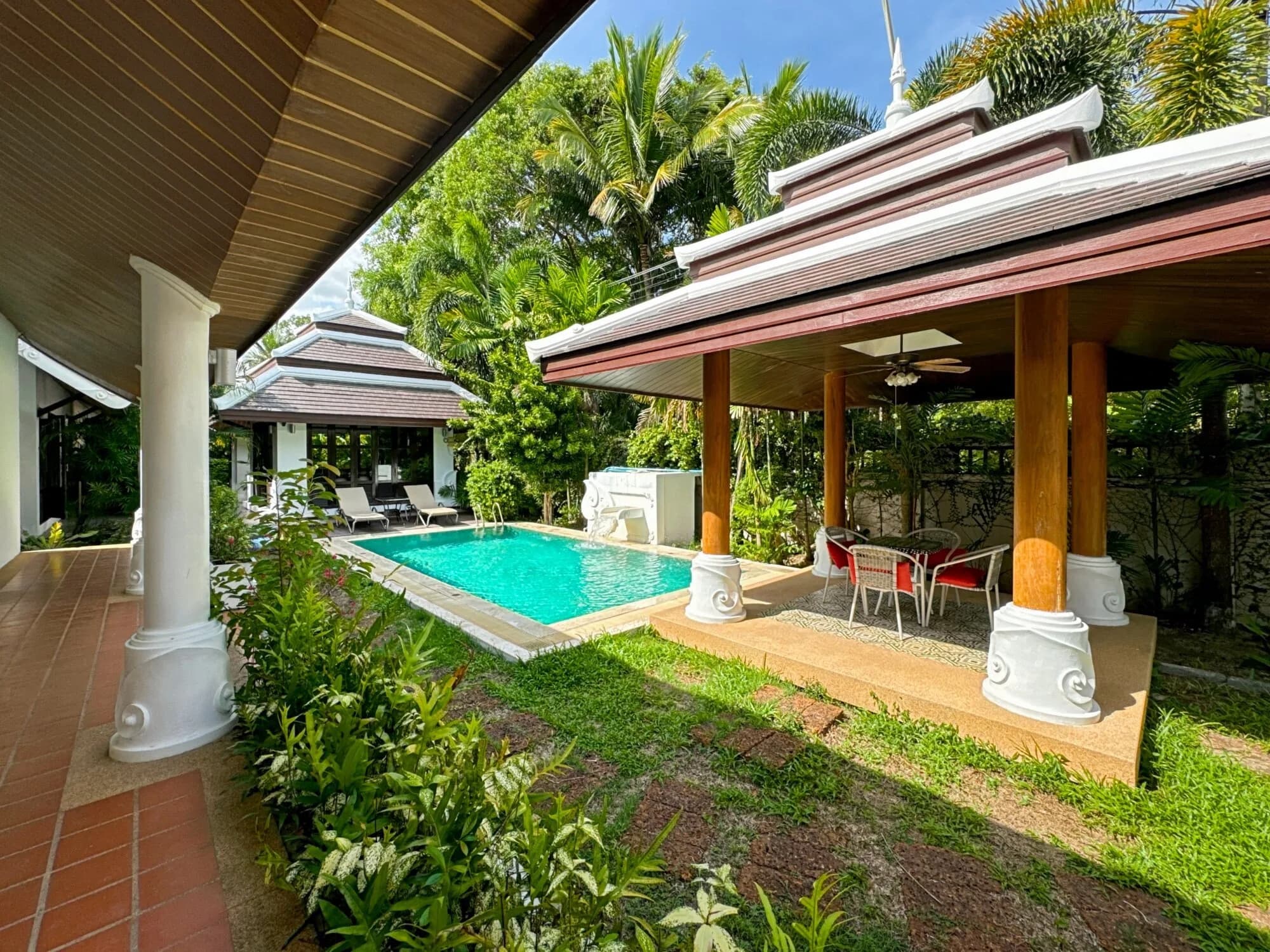 Balinese style 3 bedroom villa 100 meters from Bang Kao beach – VIL0524 — vignette 4