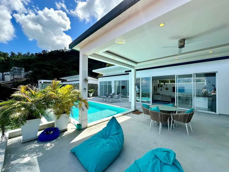 Great investment opportunity 3 bedroom sea view villa with a pool in Chaweng Hills – VIL0525 — vignette 2
