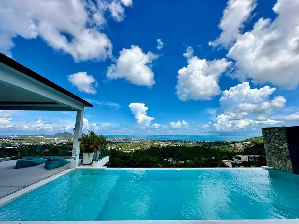 Great investment opportunity 3 bedroom sea view villa with a pool in Chaweng Hills – VIL0525 — vignette 4
