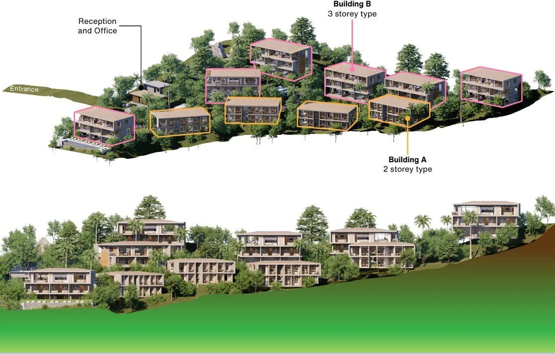 Two bedroom apartments in a luxury development in Lamai – VIL0531 — vignette 3