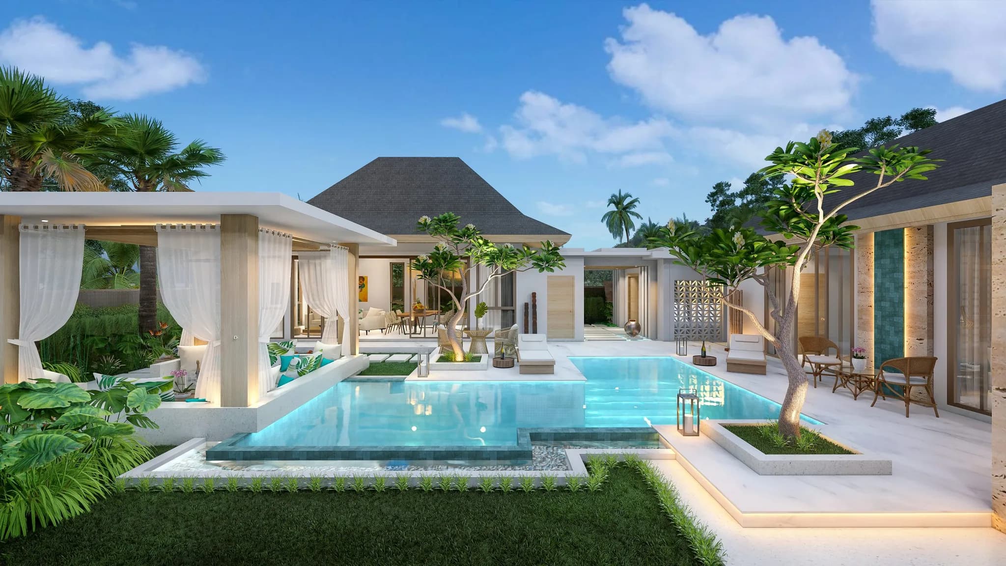 Bali style 2 bedroom private pool villa in Bang Makham – VIL0533 — vignette 3