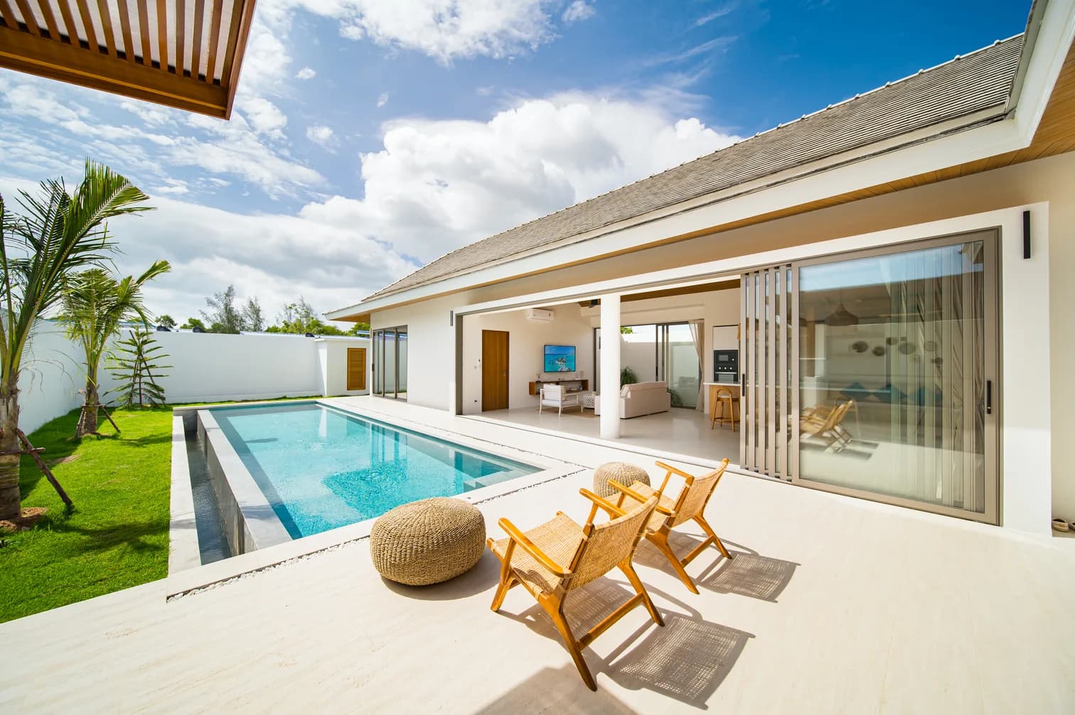 Bali style 3 bedroom villa with a private pool 7 minute walk from Bangrak beach – VIL0542 — vignette 2