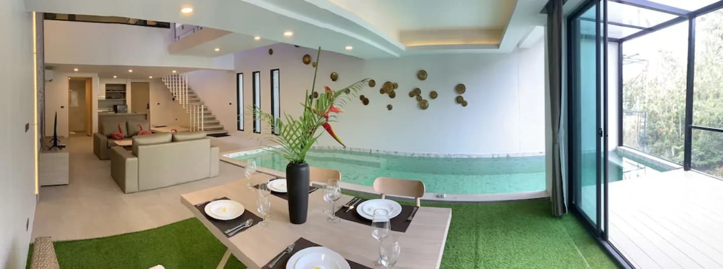 2 bedroom private pool villa walking distance to Bangrak beach – VIL0543 — vue 1