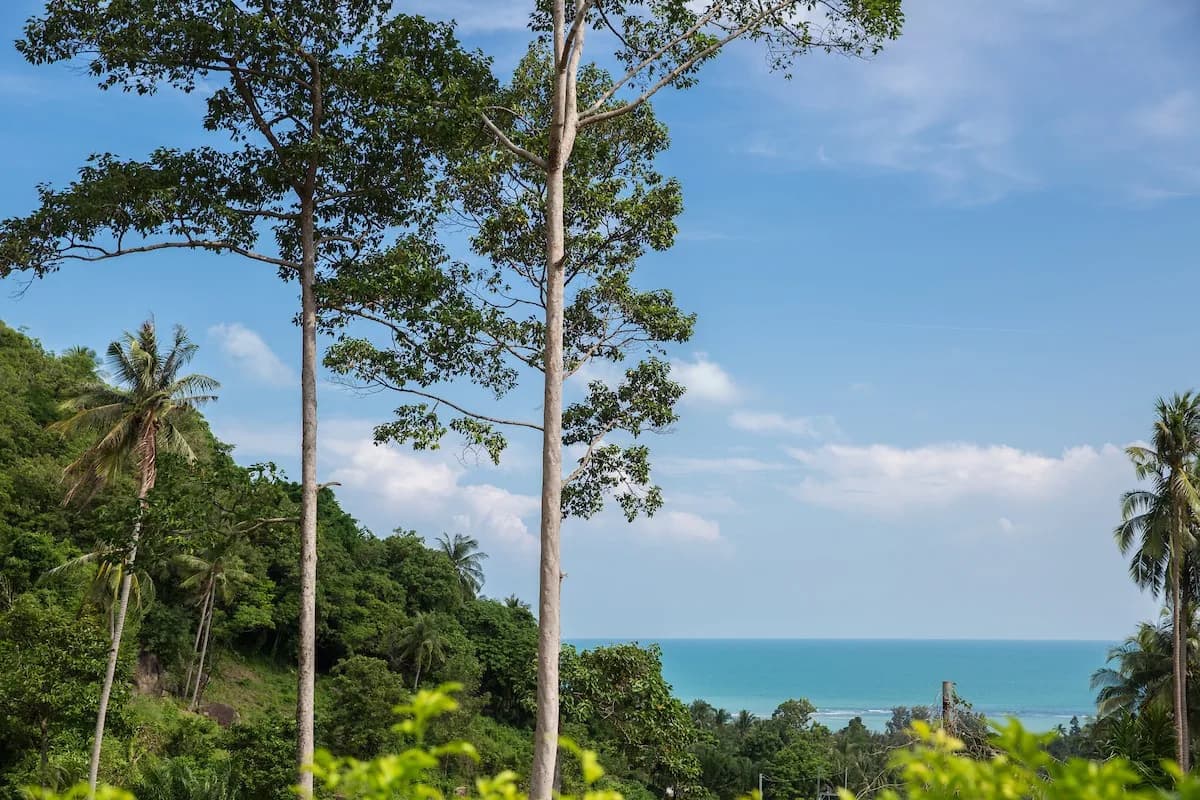 30% completed 3 bedroom sea view villa in Lamai – VIL0545 — vignette 2