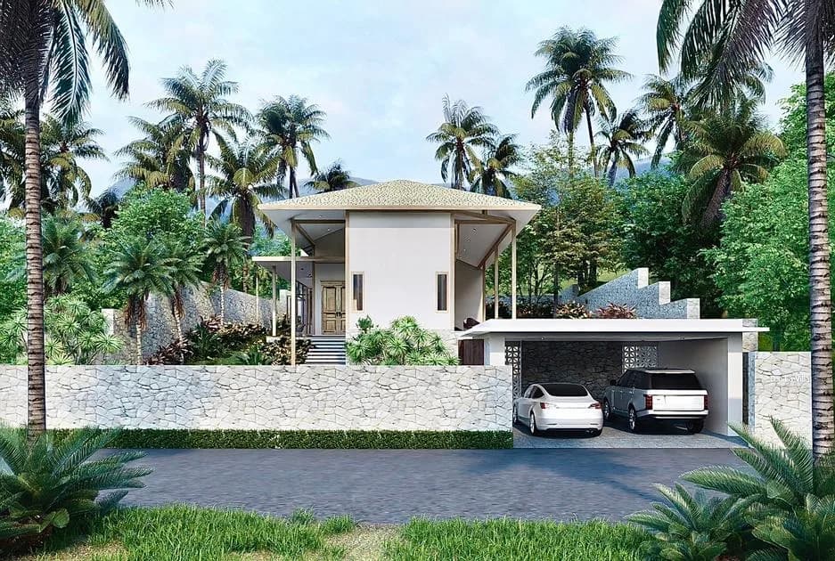 3 bedroom villas with a private pool on a big land plots in quite area of Bang Makam – VIL0547 — vignette 2