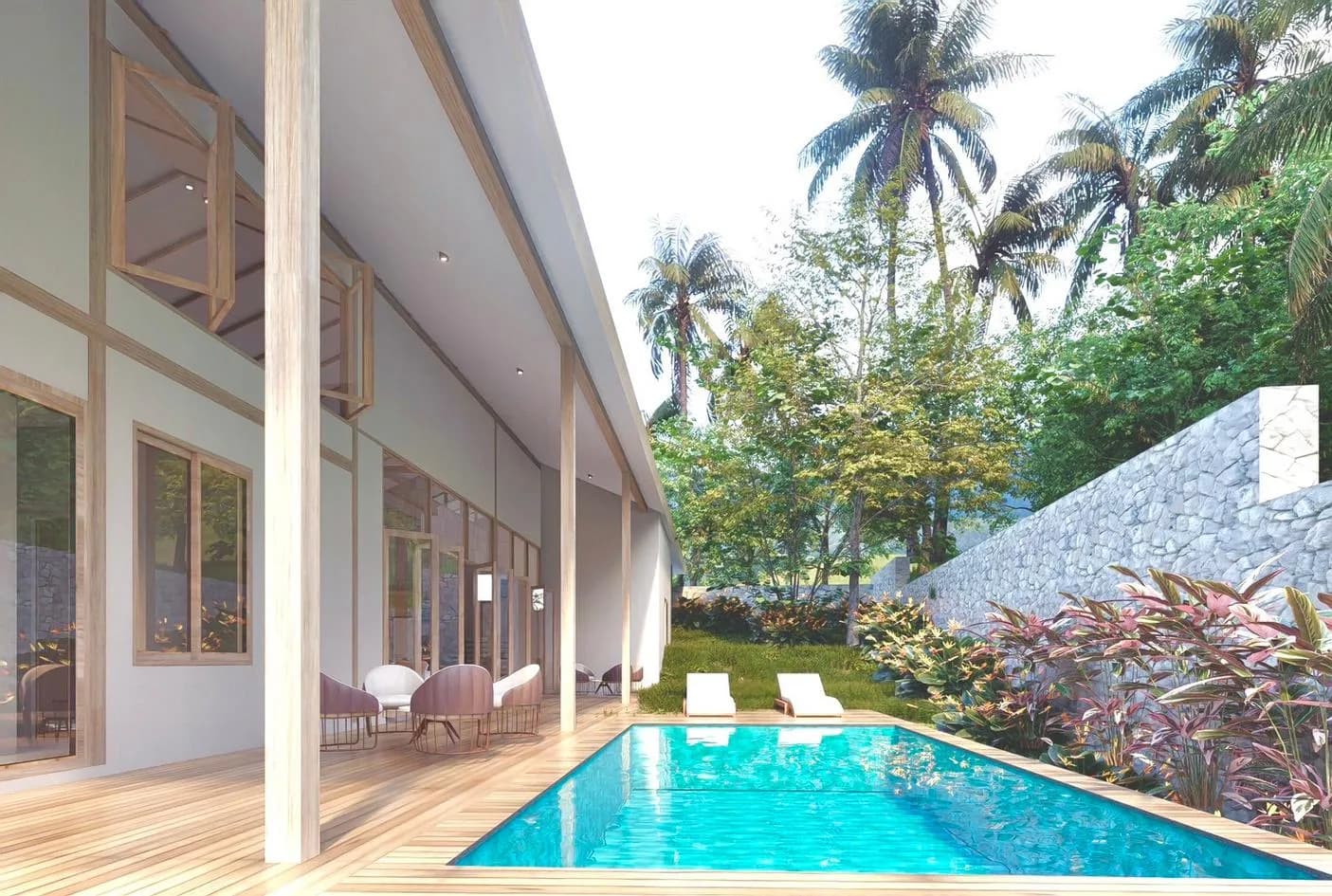 3 bedroom villas with a private pool on a big land plots in quite area of Bang Makam – VIL0547 — vignette 6