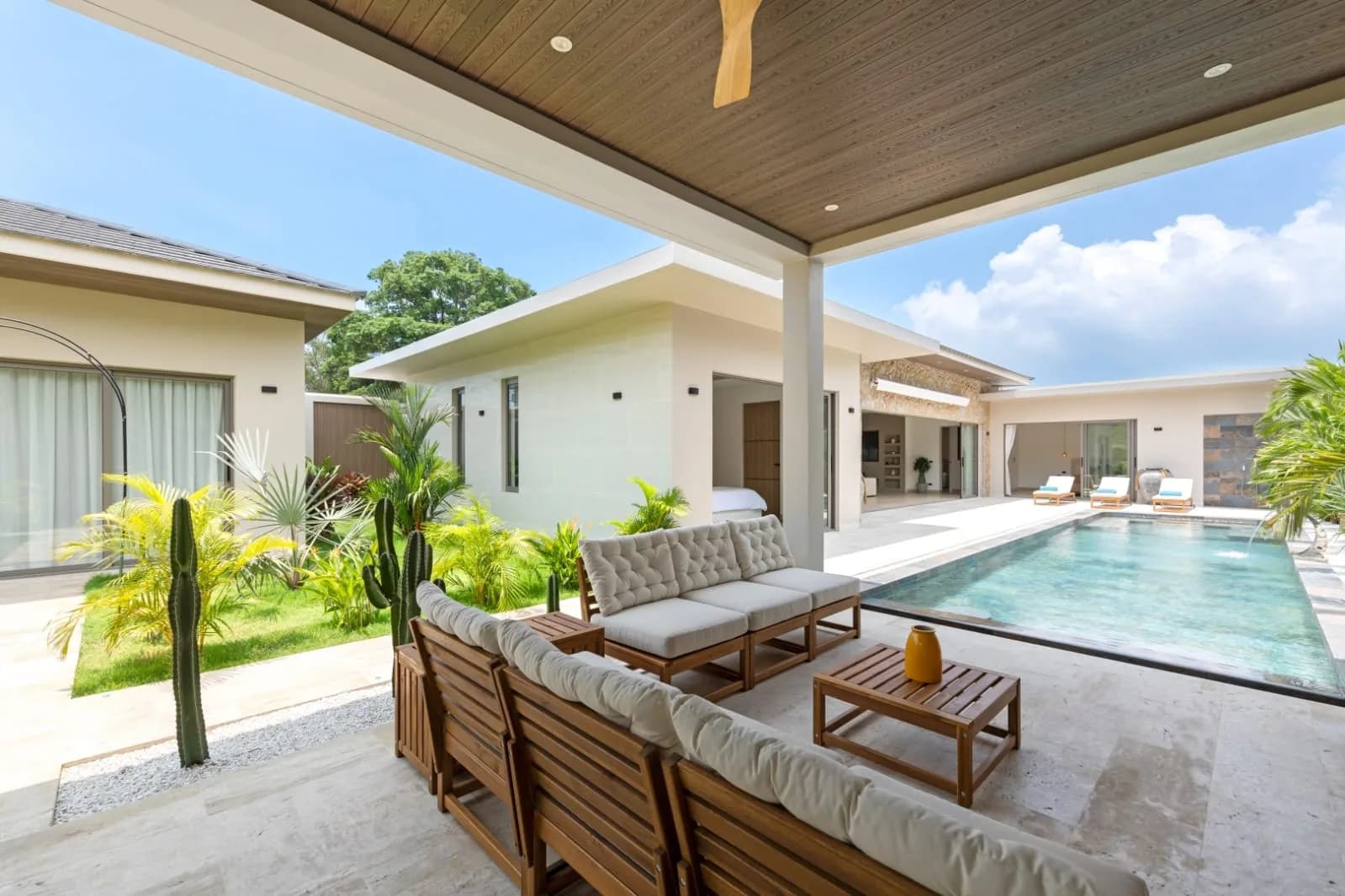 Elegant Bali style 3 bedroom villas with a private pool 5 minute stroll to Bophut beach – VIL0548 — vignette 5