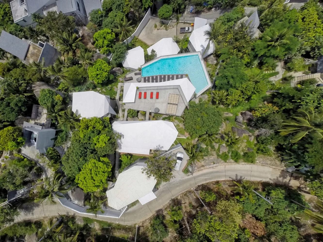 11-bedroom hillside property with wow sea views in Chaweng Noi – VIL0550 — vue 1
