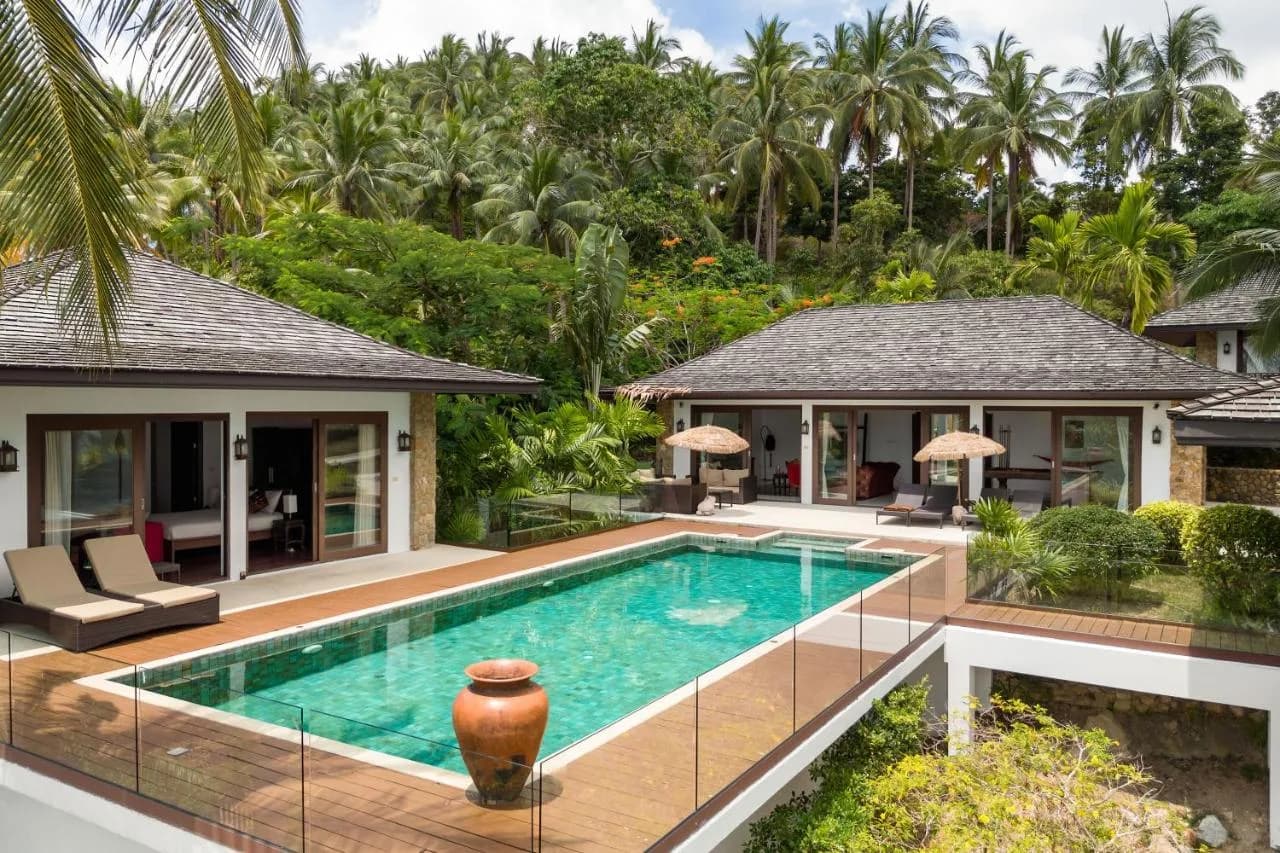 Tropical 3 bedroom villas with a private pool and sea views in Chaweng Noi – VIL0553 — vignette 4
